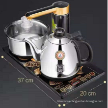 Fully automatic Electric stainless steel Kettle teapot set